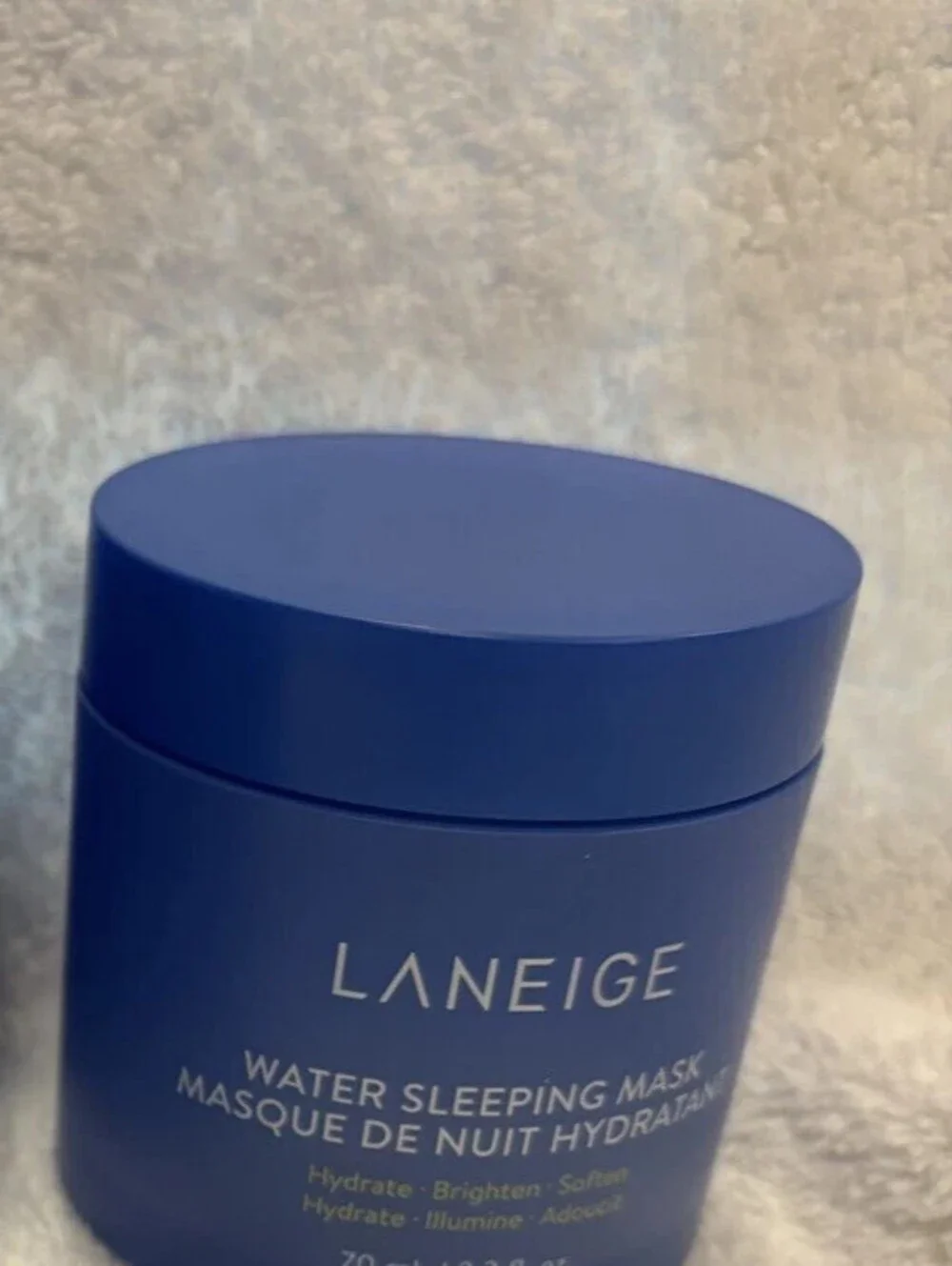 New without box- Laneige water Sleeping Mask Hydrate Brighten Soften 2.3 oz